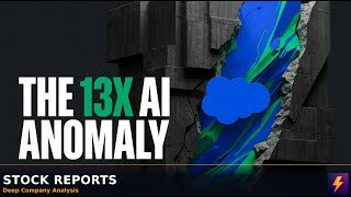 Salesforce CRM at 13x P/E is a massive AI anomaly