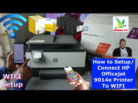 to Setup / Connect HP Officejet 9014e Printer -