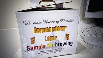 Easy homebrewing "UBC German Pilsner Beer" Part 1