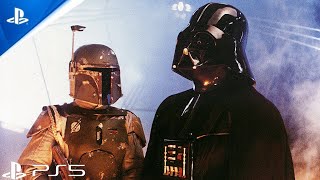 Darth Vader & Boba Fett | Star Wars Movie Duels | PlayStation 5 Gameplay | Star Wars Battlefront 2