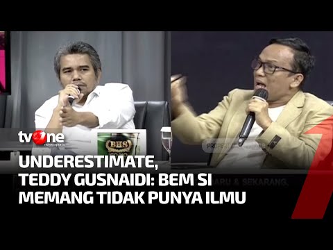 Debat Panas! Teddy Gusnaidi VS Immanuel Ebenezer Soal Kebebasan Demokrasi Era Jokowi | tvOne