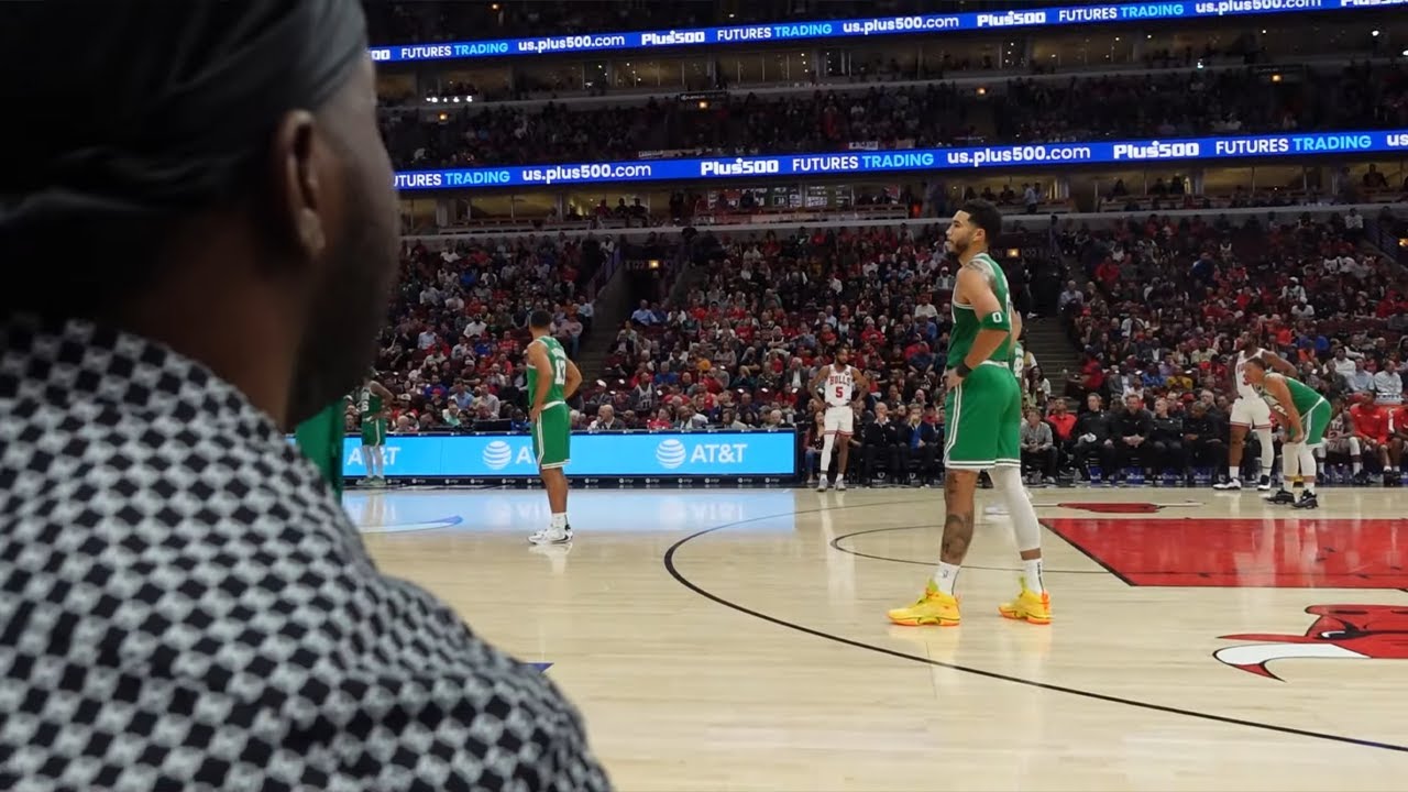 Jidion Asking Jayson Tatum To Tie My Tie! 