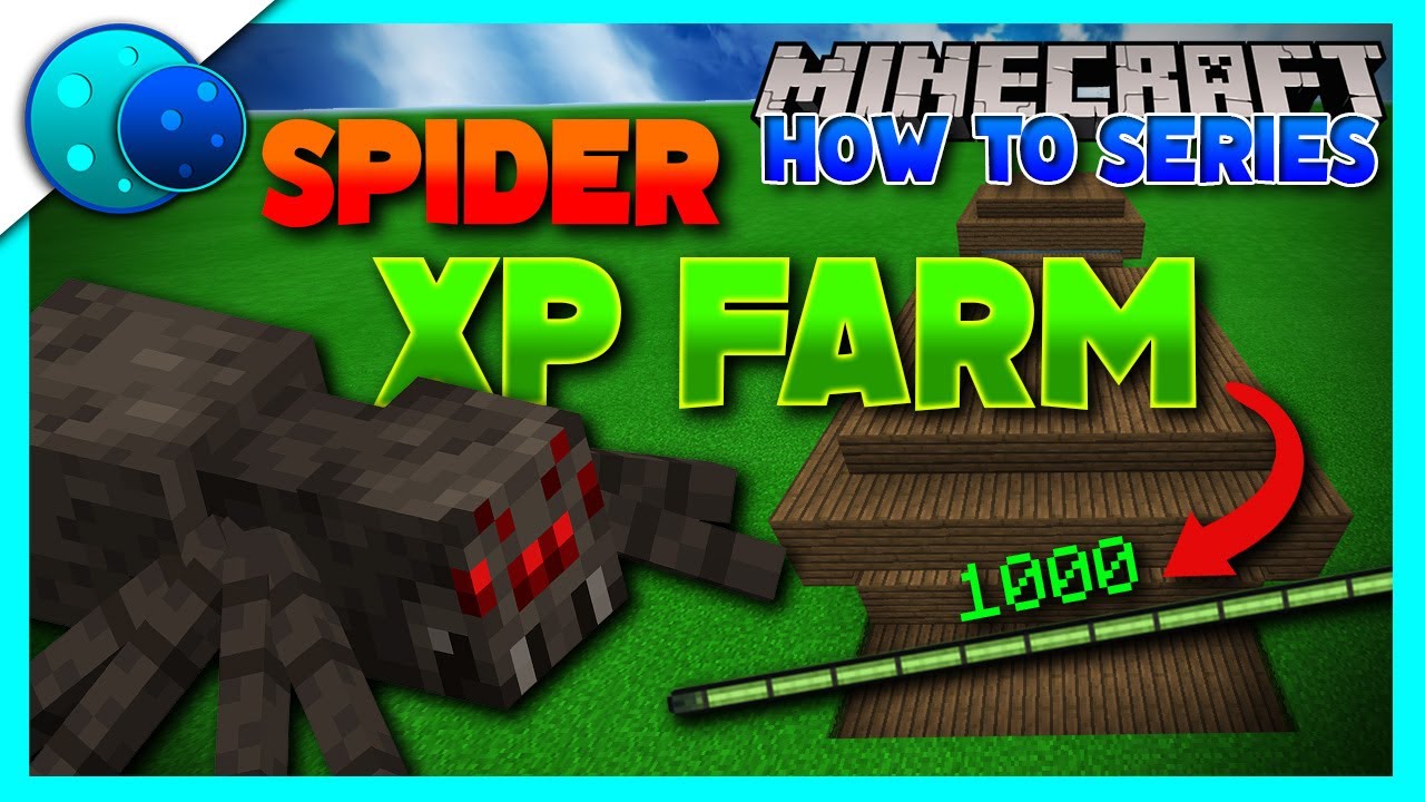 How To Make A XP SPIDER SPAWNER FARM! For Cubecraft