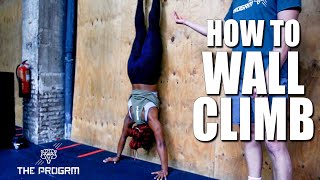 Wall Climb CrossFit progressions and tips