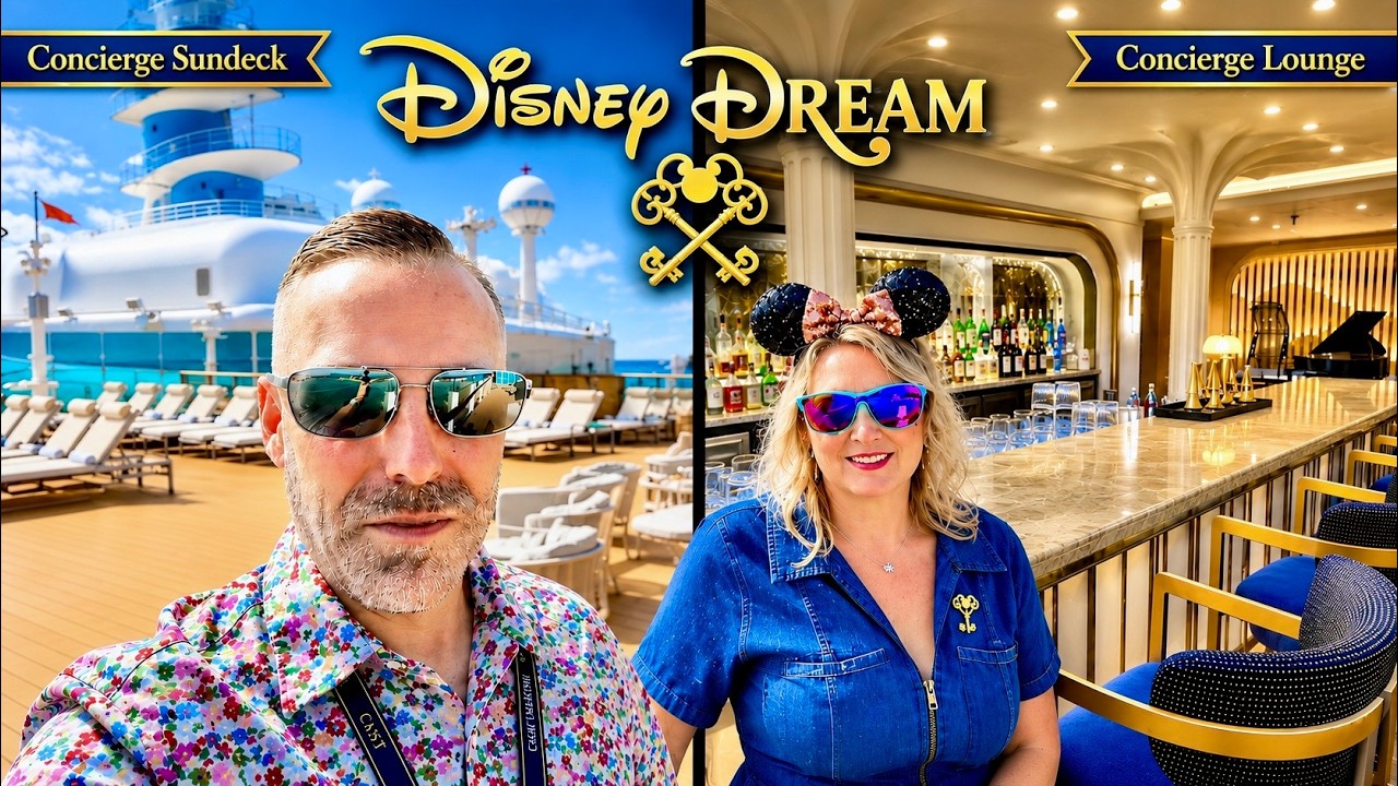 Disney Dream Concierge Lounge & Sundeck Tour | 2026 Newly Reimagined | Disney Cruise Line | DCL