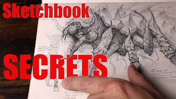 The Creatures Within – My Sketchbook Flipthrough