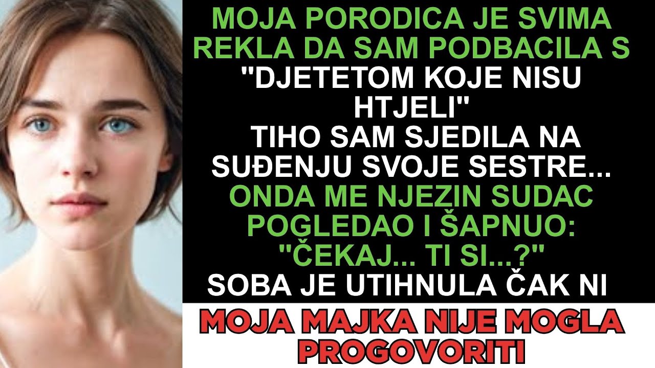 Rekli su da sam podbacila kao skrbnica — a onda me sutkinja pogledala i pitala: 