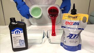 Mopar ZF 8&9 Speed VS AMSOIL FUELEFFICIENT ATF Cold Flow Test