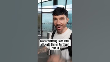 Mat Armstrong Goes After a Bugatti Chiron Pur Sport (Part 2) #bugattichironsupersport