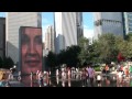 USA - Downtown Chicago-Crown Fountain