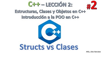 C++ # 2: Estructuras (struct), Clases y objetos en C++