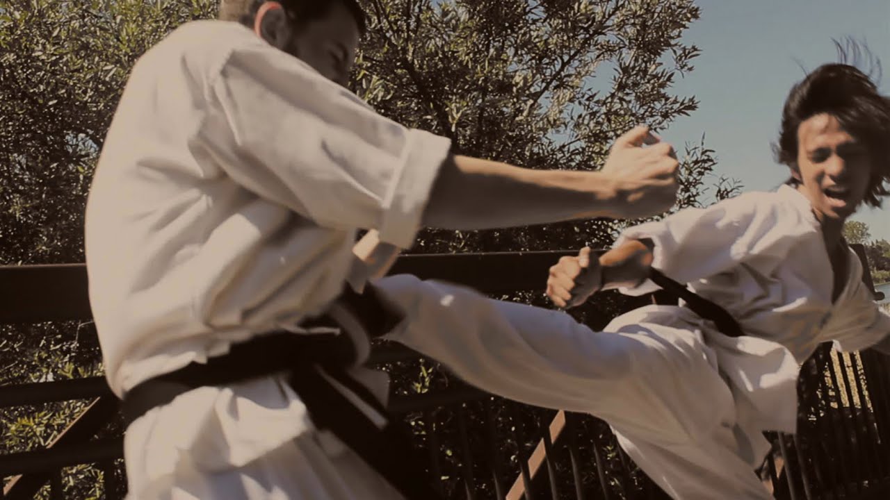 Black Belt Taekwondo/Karate Style Fight Scene - YouTube.