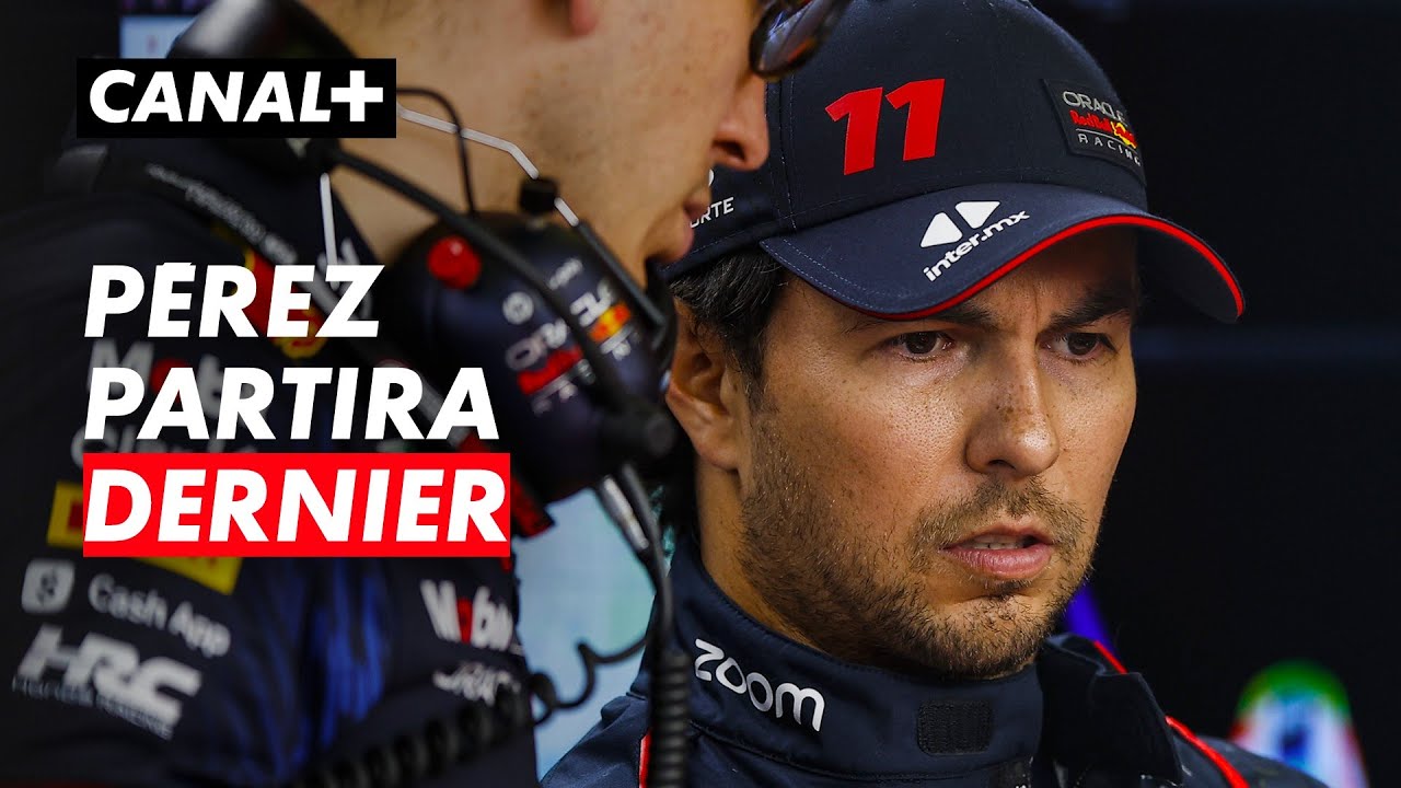 Dbut de week end catastrophique pour Sergio Prez   GP dAustralie   F1