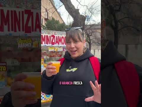 Carrettino di spremute!