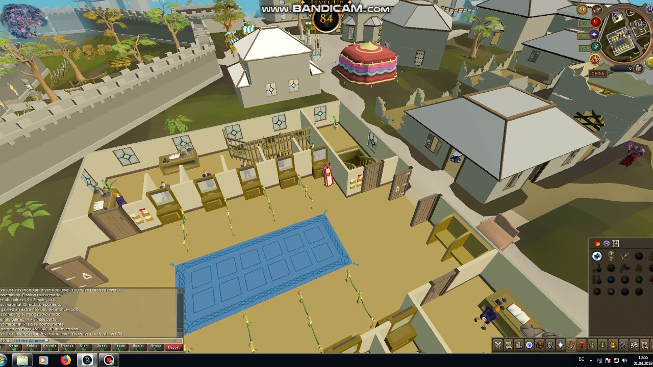 Full inventory of Fishing rod-o-matic