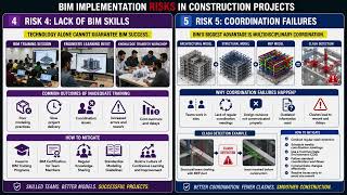 Top 10 BIM Implementation Risks in Construction Projects | How to Avoid BIM Failure and Mitigate
