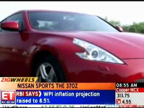 Nissan 370Z video on ET Now - YouTube