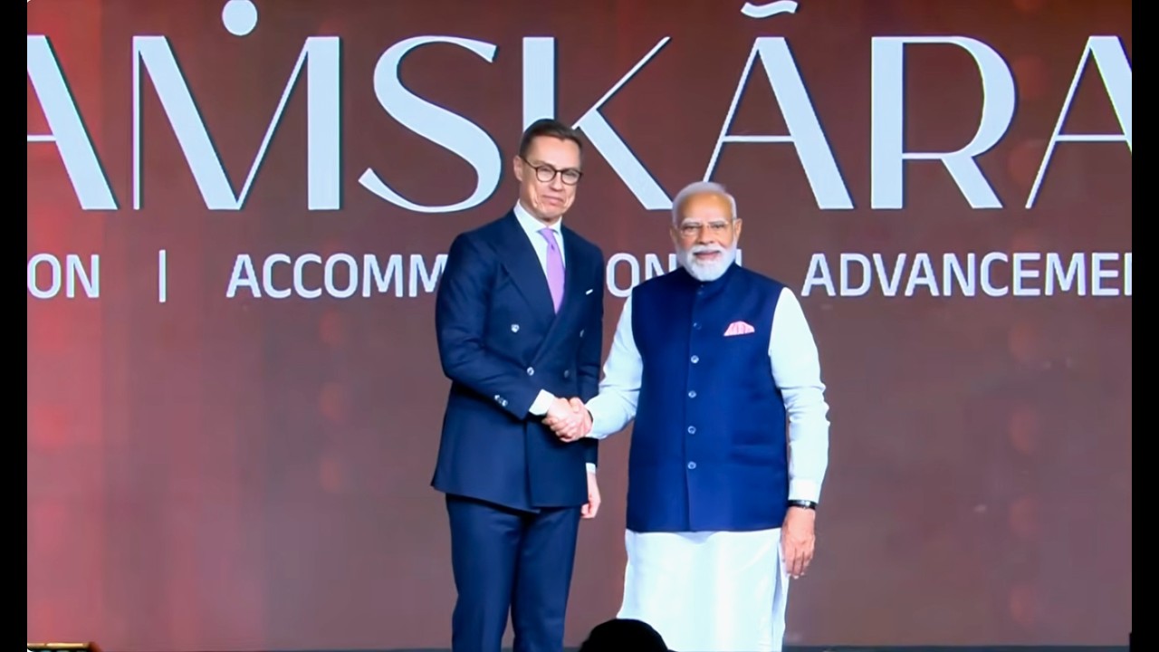 LIVE: PM Modi, President Alexander Stubb of Finland participate in Raisina Dialogue #