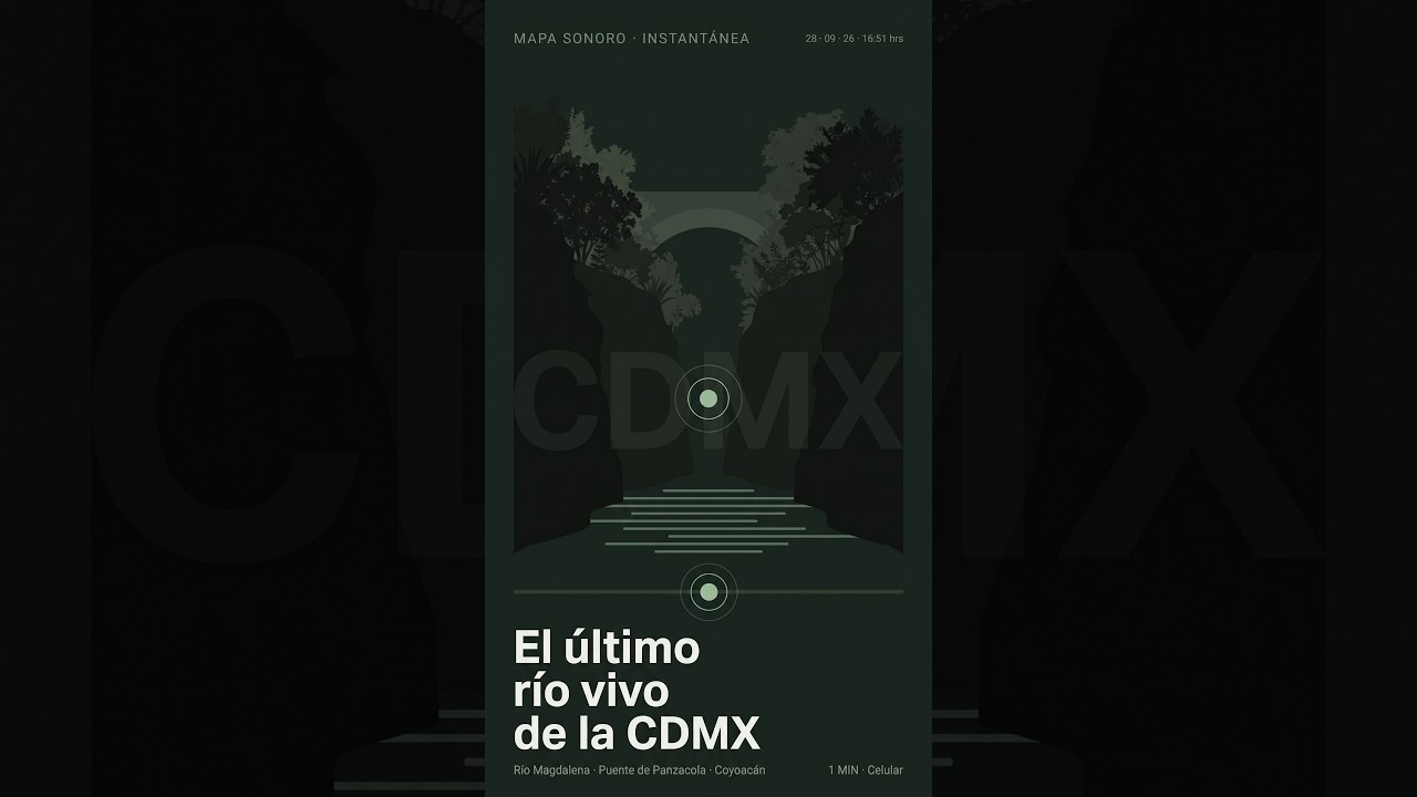Río Magdalena · Puente de Panzacola · el último río vivo de la CDMX · Coyoacán