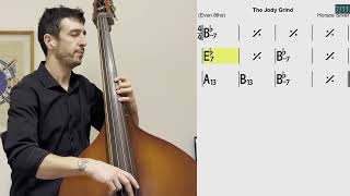 The Jody Grind – Double Bass Backing Track (No Accompaniment)