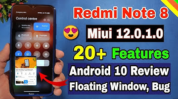 Redmi Note 8 Miui 12.0.1.0 Android 10 new update | new features | Redmi note 8 Miui 12 features