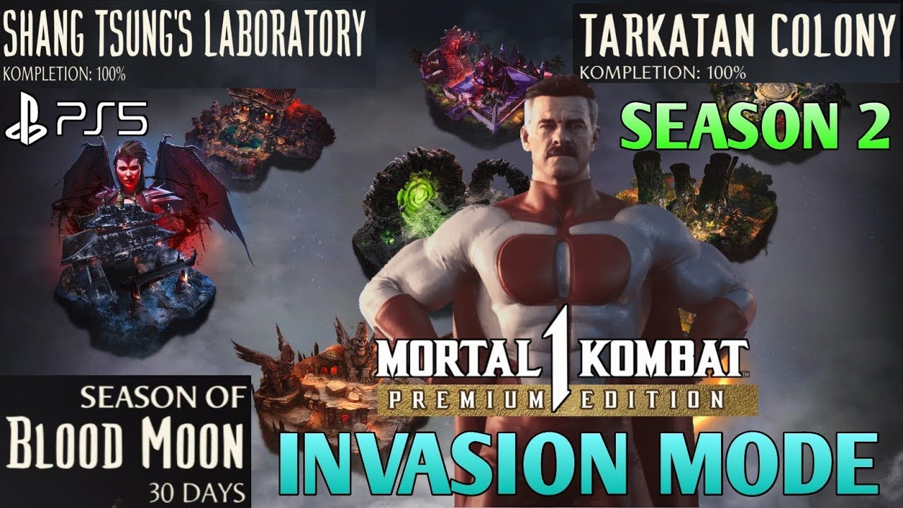 Mortal Kombat 1 Shang Tsung's Laboratory Invasion Gameplay 