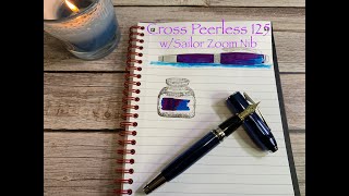 Cross Peerless 125 Fountain Pen w/Sailor Zoom Nib