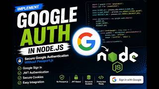 Google Authentication in Node.js | JWT + Cookies | MERN Stack 2026 #coding #live #software #job