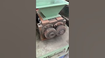 Chicken Manure by Double Roller Compaction Granulator Making Organic Fertilizer | High Efficiency