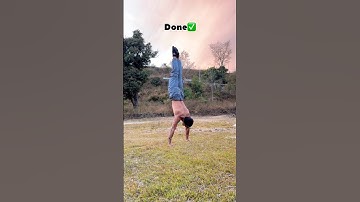 Handstand Tutorial Easy Way ✅💯 #shorts #tutorial #fitness #youtubeshorts #chamanverma