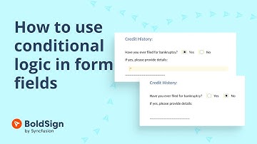 How to Use Conditional Logic in Form Fields