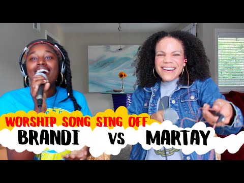 WORSHIP SONG MEDLEY #2 (SING OFF vs my friend Brandi Lewis)