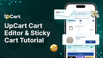 UpCart Tutorial: Shopify Cart Upsells, Cart Editing, & Sticky Cart