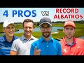 Peuton battre le record de lalbatros  4 pros golf national scramble