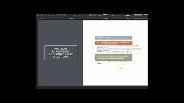 PPP Loan Forgiveness  - Sole Proprietors / Single-Member LLC #PPPLoan #selfemployed