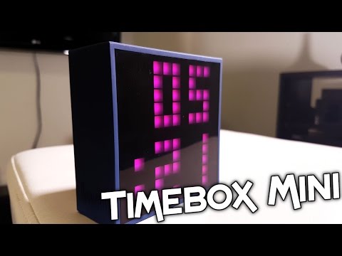 DIVOOM TIMEBOX MINI BLUETOOTH SPEAKER REVIEW!