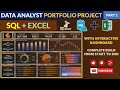 Sql  excel portfolio project  data analyst portfolio project  excel project for beginners part 2