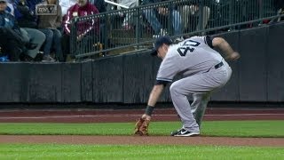 NYY@NYM: Brignac makes a nice play on a grounder