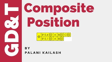 GD&T Tutorial 28.15 : Composite Positional Tolerance