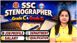 Ssc Stenographer 2026 Steno Grade C D Ssc Job Profile, Department, Salary Etc Full Details