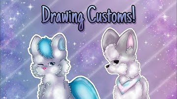 Drawing Beanie Boo Customs! | Part 1