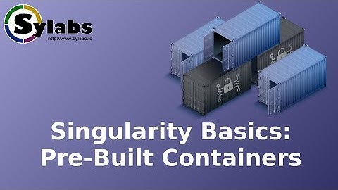 Download Pre-Built Singularity Containers