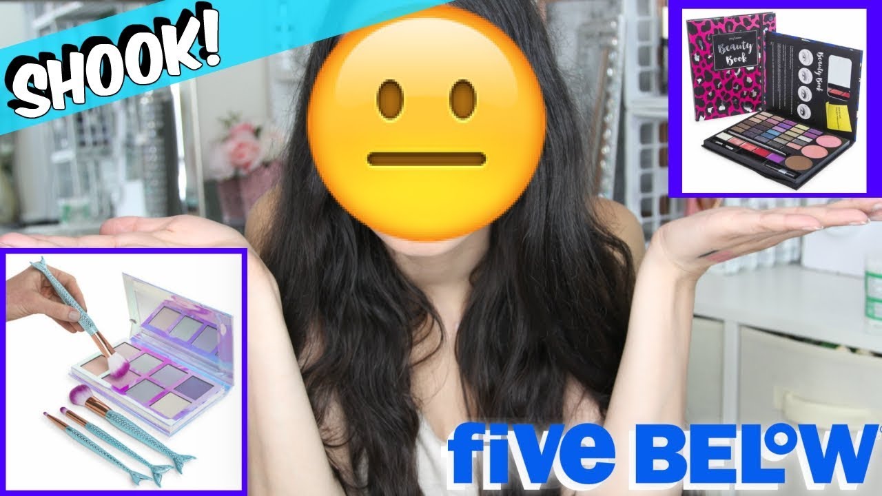 FIVE BELOW MAKEUP DOES IT WORK? YouTube