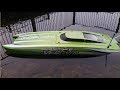 Pro Boat Veles 29 hits 77mph (124kmh) stock!!! 12-19-17