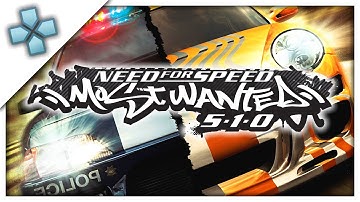Need For Speed: Most Wanted 5-1-0 - PSP Gameplay (PPSSPP) 1080p