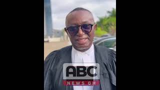 Watch what Chairman Wontumi’s lawyer, Andy Appiah Kubi, said at the High Court when they arrived.