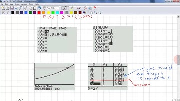 PreCalculus 12 Chp 5.3 - Solving Exponential Functions
