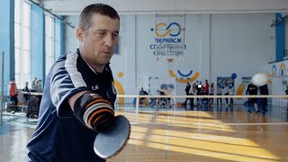 Presentation of adapted sports for war veterans in Cherkasy, Ukraine #sport #warveteran #ukraine