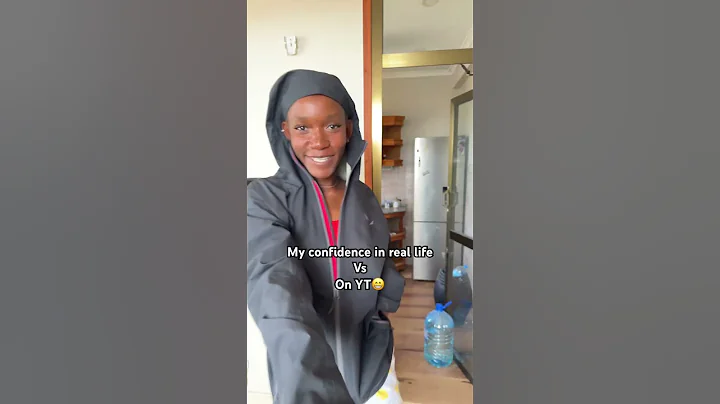 My confidence in real life  Vs On YT😁 #shorts #fyp #viral