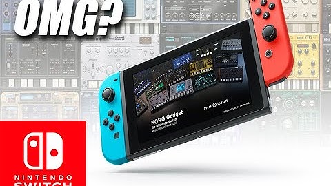 OMG Korg Gadget on Nintendo Switch!!!